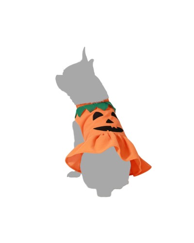 Pumpkin Costume for Dogs Size L | Turn Your Furry Friend into a Halloween Treat
